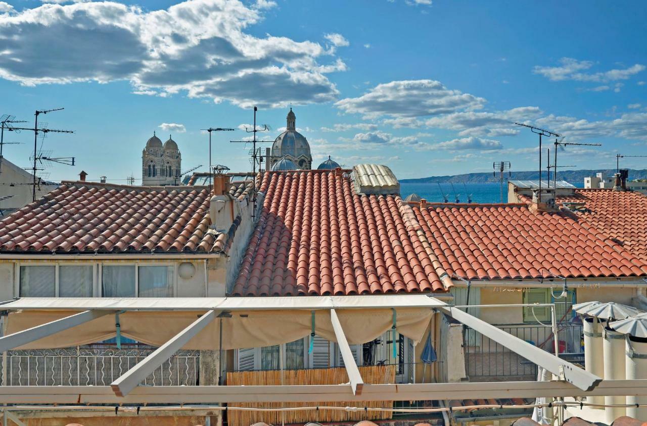 Le Panier - Joli Duplex Centre Ville Historique Avec Grande Terrasse Et Balneo Proche Vieux Port Marsylia Zewnętrze zdjęcie